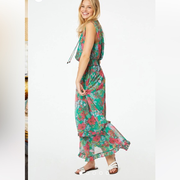 NWT Roller Rabbit maxi dress XL - Picture 3 of 13